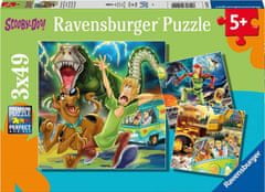 Ravensburger Puzzle Scooby Doo: 3 nočne groze 3x49 kosov