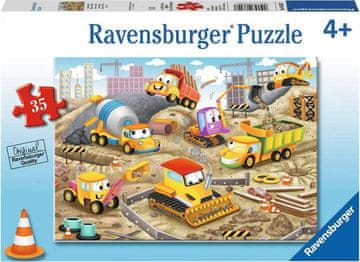 Ravensburger Puzzle Dvignite streho! 35 kosov