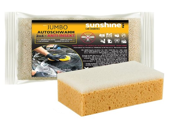 SUNSHINE GOBA ZA AVTO JUMBO 2v1 - ANTI INSEKT