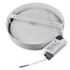 Berge LED panel KROG BRGD0120 300x35mm pritrjen - 24W - 230V - 1700Lm - topla