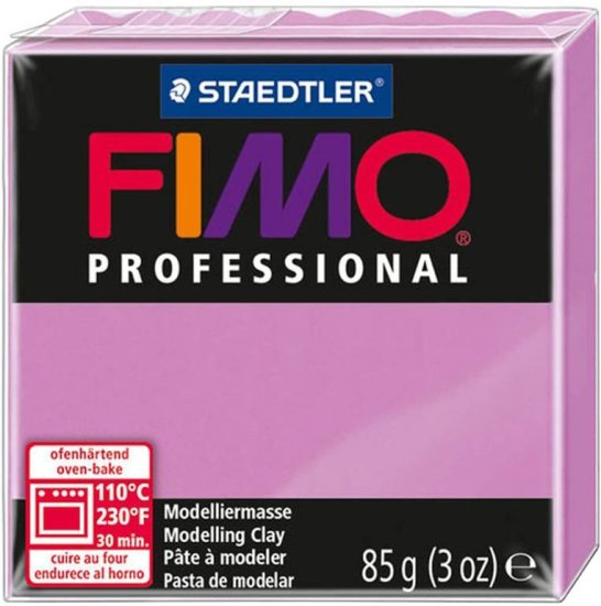 Rayher.	 FIMO Prof polimerna masa 62, sivka, 85g