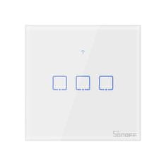 Sonoff Svetlobno stikalo na dotik WiFi T0 EU TX (3-kanalno)