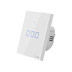 Sonoff svetlobno stikalo na dotik WiFi + RF 433 Sonoff T1 EU TX (3-kanalno)