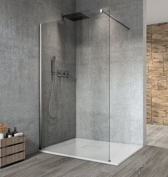 Gelco GELCO VARIO CHROME Stenski Sprch Zaslon, 1000mm, Prozorno Kaljeno Steklo