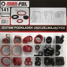 MAR-POL Set mešanih tesnil 141 kos
