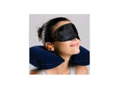 Volino Komplet napihljiva blazina, spalna 3D maska za oči + čepki za ušesa