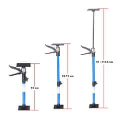 Wiltec Teleskopska podporna palica za okna in vrata do 115cm 30kg