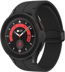 Galaxy Watch5 Pro (SM-R920) pametna ura, 45 mm, BT, črn titan