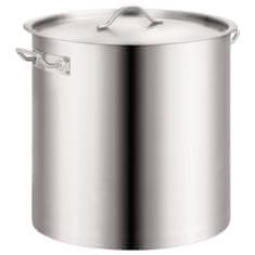 Vidaxl Lonci za juho 2 kosa 71/36 L nerjaveče jeklo