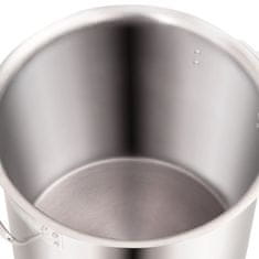 Vidaxl Lonci za juho 2 kosa 71/36 L nerjaveče jeklo