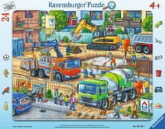 Ravensburger Puzzle Na gradbišču 24 kosov