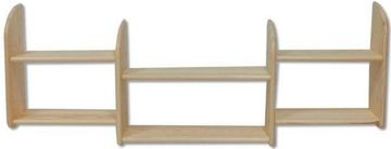 eoshop Polica PK101 iz masivnega lesa (barva lesa: Gray)