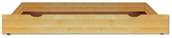 eoshop Odlagalni prostor pod posteljo LK172 - bukev (barva lesa: naravna bukev)