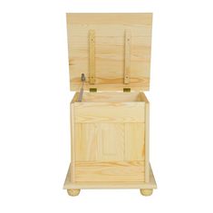 eoshop Lesena skrinja KS101, 45x48x45, bor (barva lesa: jelša)