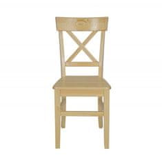 eoshop Leseni jedilni stol KT122, bor (barva lesa: jelša)