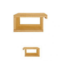 eoshop Nočna omarica SN217, 40x20x30, hrast (barva lesa: kakav)