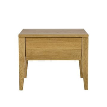 eoshop Nočna omarica SN230, 50x41x35, hrast (barva lesa: kakav)