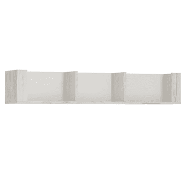 KONDELA polica tip 61, bela obrti, ANGEL