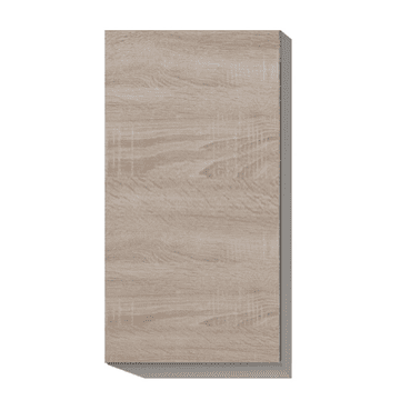 KONDELA Zgornja omara G 30, sonoma hrast/bela, IDLY