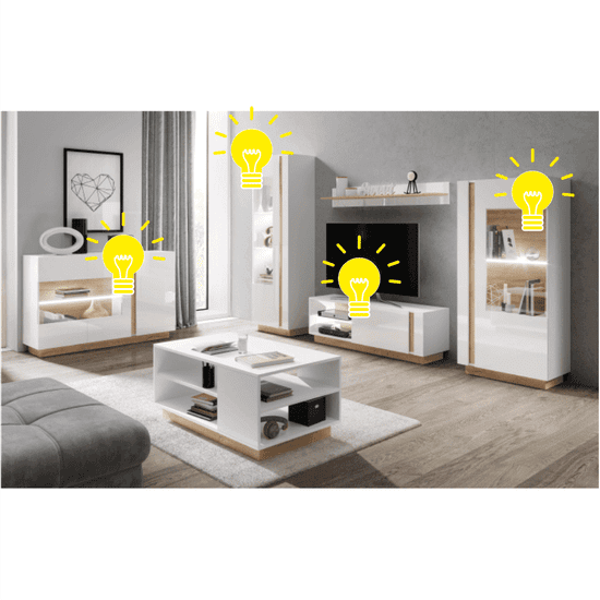 KONDELA 844/50001-bodové LED osvetlitev, MESTO