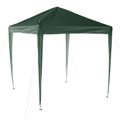 eoshop Hitro postavljiv paviljon 2x2 m, zelen, vodoodporen, UV zaščita