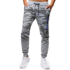 Dstreet Moške športne hlače CAMOS sive ux3719 M