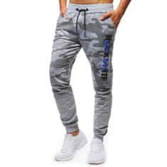 Dstreet Moške športne hlače CAMOS sive ux3719 M