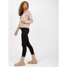 BASIC FEEL GOOD Ženski pulover s kapuco bombaž DAVEN bež B-002.65_389067 M