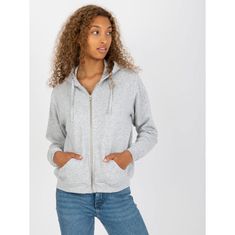 BASIC FEEL GOOD Ženski pulover s kapuco RIA siv B-002.68_389032 XS