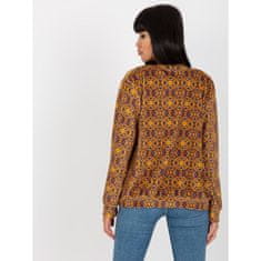 RUE PARIS Ženska bomber jakna RUE PARIS temno rumena RV-BL-8185.86_389164 S-M