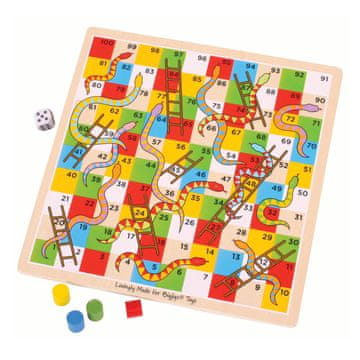 Bigjigs Toys Bigjigs igrače Kače in lestve 2