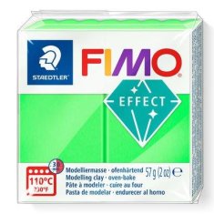 Rayher.	 FIMO Effect polimerna masa 501 neon zelena