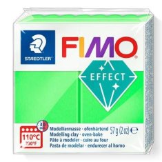 Rayher.	 FIMO Effect Neon 57g , 501 neon green