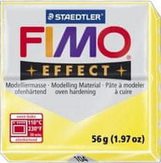 Rayher.	 FIMO Effect polimerna masa 104, transparent rumena,56g