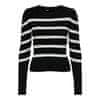 Ženski pulover ONLSALLY Regular Fit 15251029 Black W. CLOUD DANCE R (Velikost L)