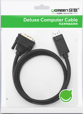 Ugreen kabel, DisplayPort na DVI (24+1), 1,5 m, črn (10243)