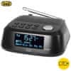 RC 80D4 Radio alarm ura + DAB/DAB+/FM Radio, USB polnilec, črna