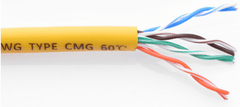 Ugreen UTP LAN kabel, Cat5e, 3m, rumen (11232)