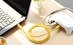 Ugreen UTP LAN kabel, Cat5e, 3m, rumen (11232)