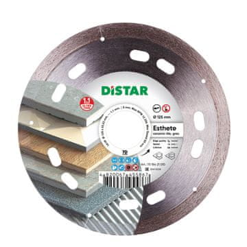 DISTAR Diamantna plošča Esthete 125*1,1*8*22,23 - TD-DI 5876
