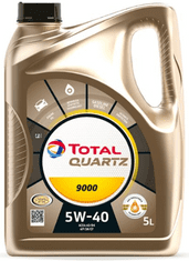 Total motorno olje Quartz 9000 5W-40, 5l