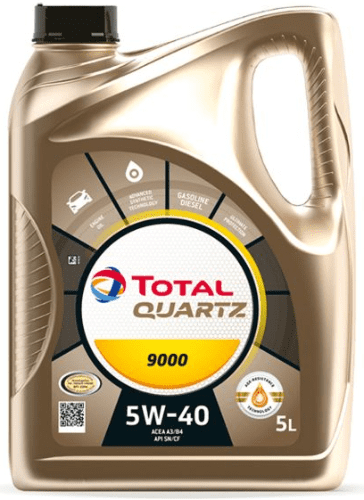 Total motorno olje Quartz 9000 5W-40, 5l