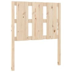 Vidaxl Posteljno vzglavje 80,5x4x100 cm trdna borovina