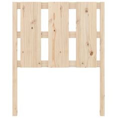 Vidaxl Posteljno vzglavje 80,5x4x100 cm trdna borovina
