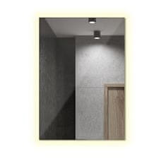 tulup.si Pravokotno ogledalo z LED osvetlitvijo Nevtralna svetloba 100x70 cm