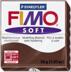 Rayher.	 FIMO Soft polimerna masa 75, t.rjava