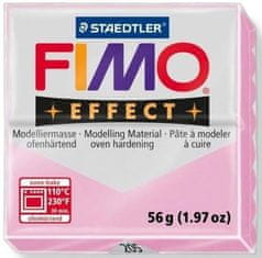 Rayher.	 FIMO Effect polimerna masa 205, pastelno roza, 56g
