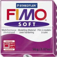 Rayher.	 FIMO Soft polimerna masa 61, vijolična