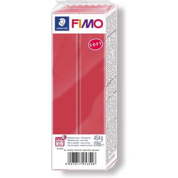 Rayher.	 FIMO Soft polimerna masa 26, češnjevo rdeča 454g