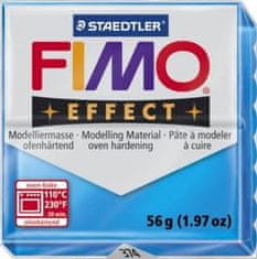 Rayher.	 FIMO Effect polimerna masa 374, transparent, modra, 56g